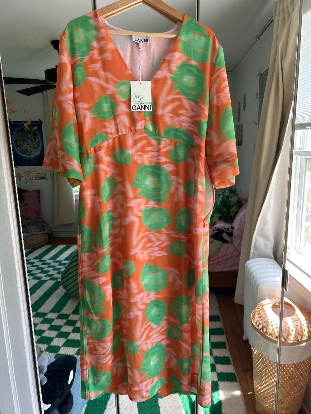 Ganni Floral Dress